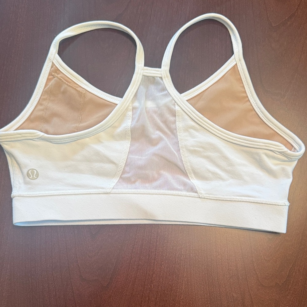 lululemon athletica White Sports Bra